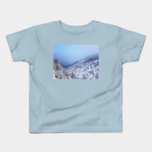 Snowy Mountains Kids T-Shirt